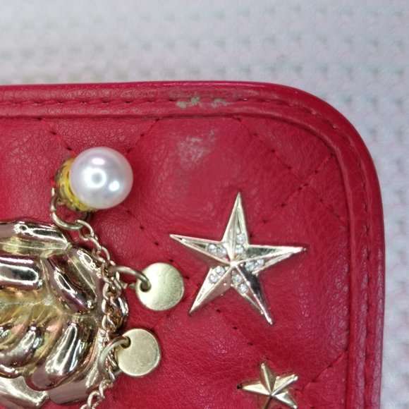 Aldo Women's Red Crossbody Wallet - Picture 3 of 6